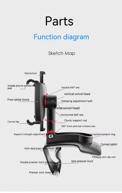 Creative Car Car Mobile Vehicle Bracket