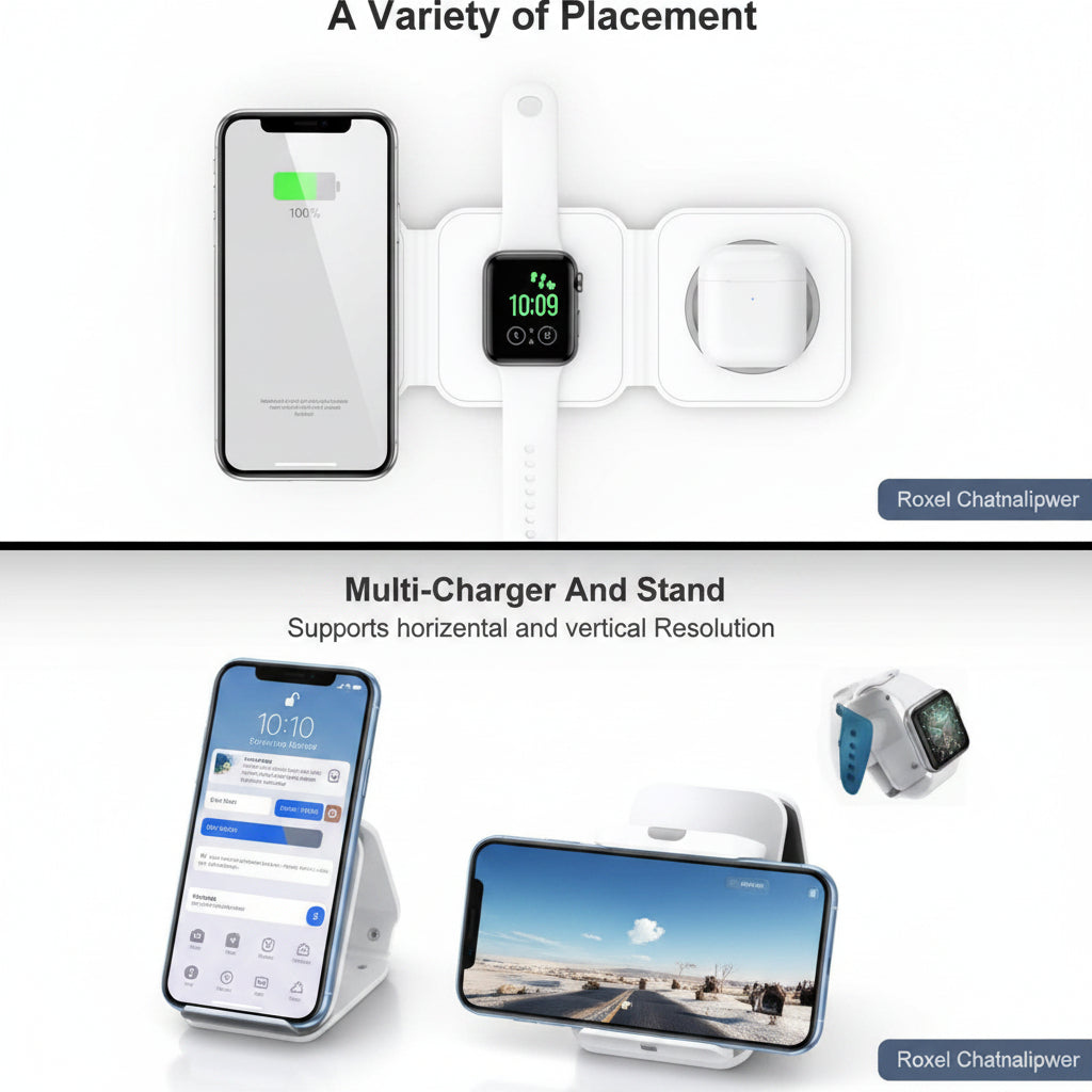 3-in-1 Wireless Charging Pad
