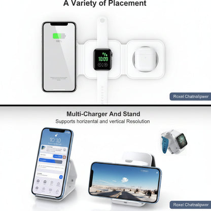 3-in-1 Wireless Charging Pad