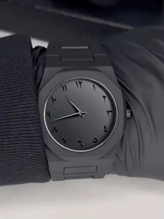 Stainless Steel Arabic Watch