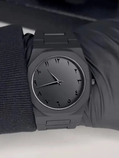 Stainless Steel Arabic Watch
