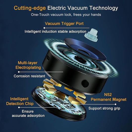 Hepu - Vacuum Suction Phone Holder