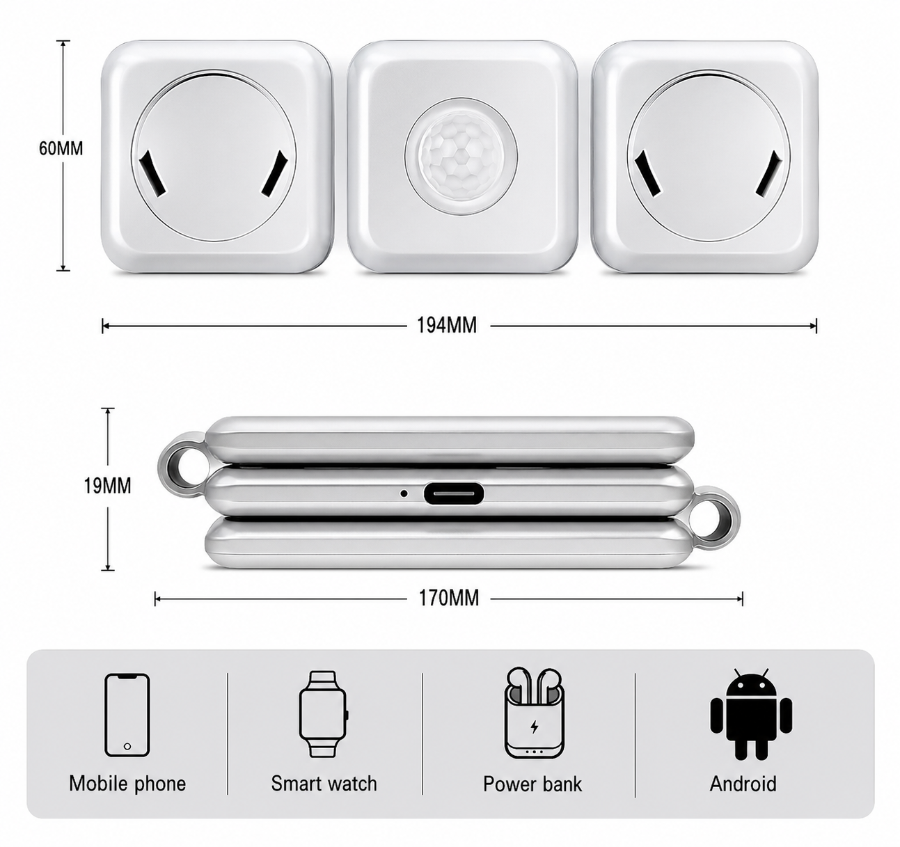 3-in-1 Wireless Charging Pad