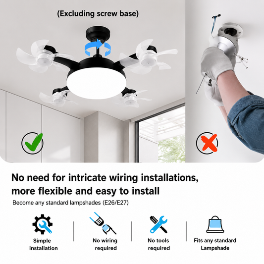 F4- Multifunctional Fan Light