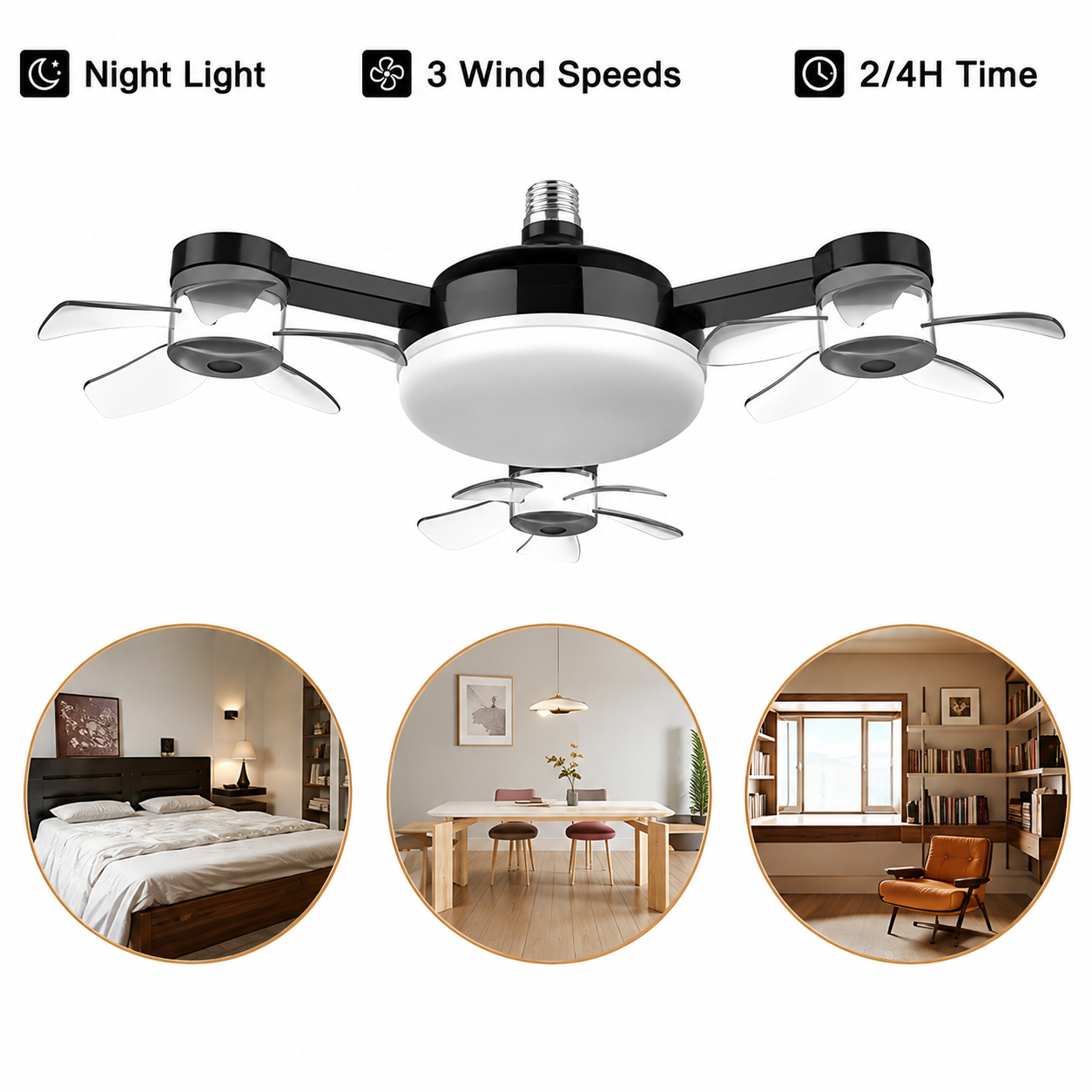 F4- Multifunctional Fan Light