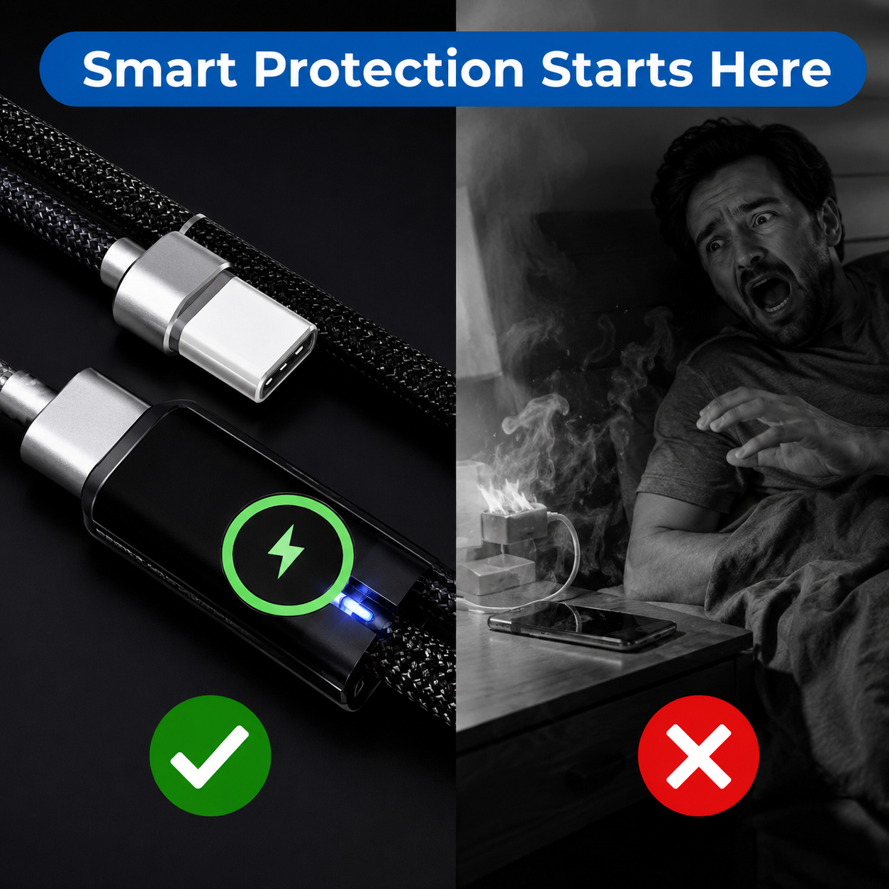 Mini USB-C Power Adapter