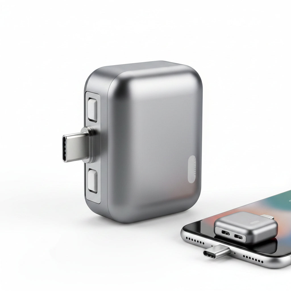 Mini USB-C Power Adapter