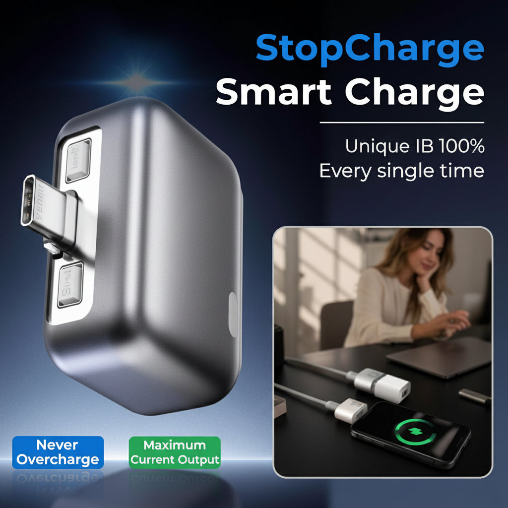 Mini USB-C Power Adapter