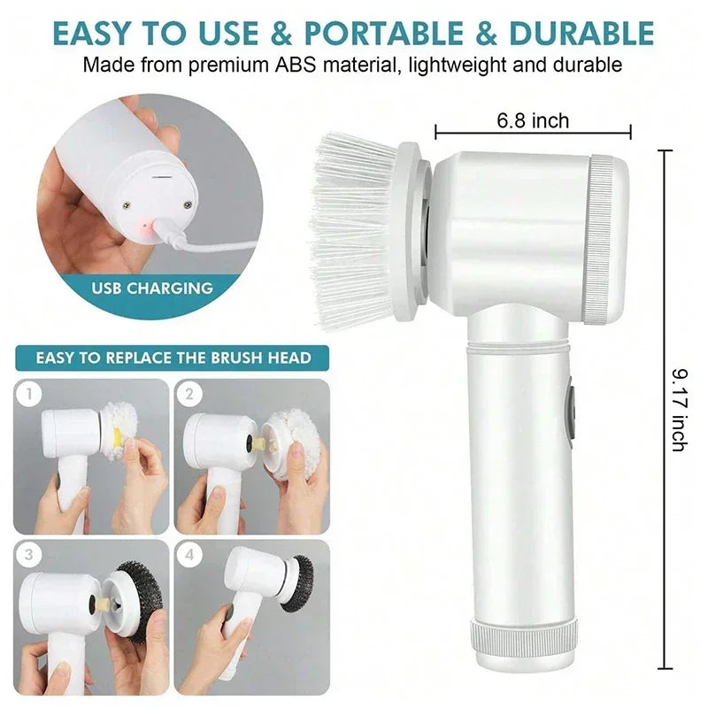 Cleaning Magic Electric Brush (5-in-1)