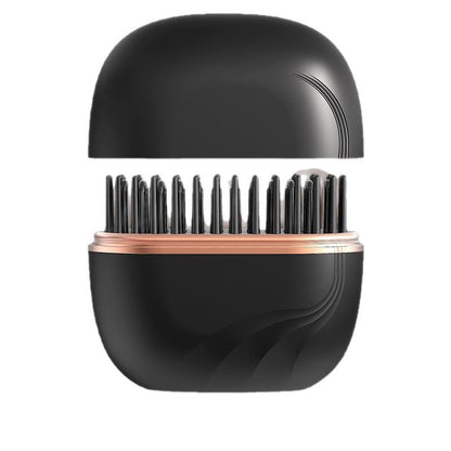 Mini Hair Straightening Comb Wireless Charging