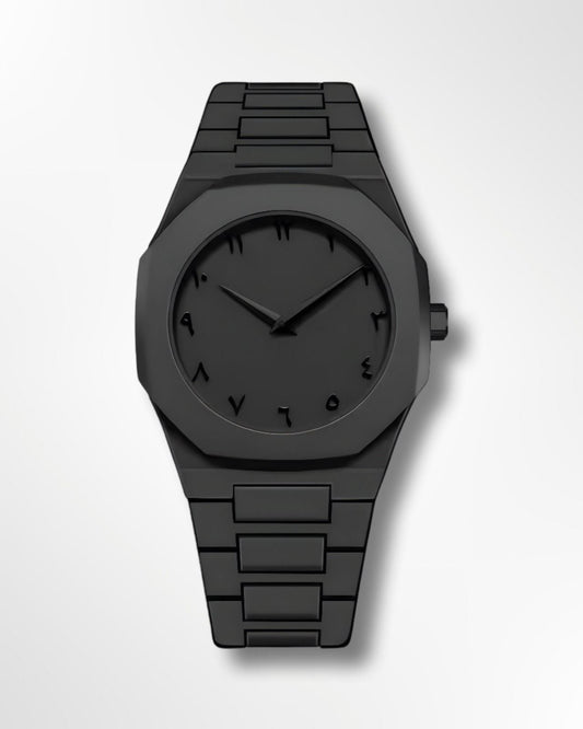 Stainless Steel Arabic Watch